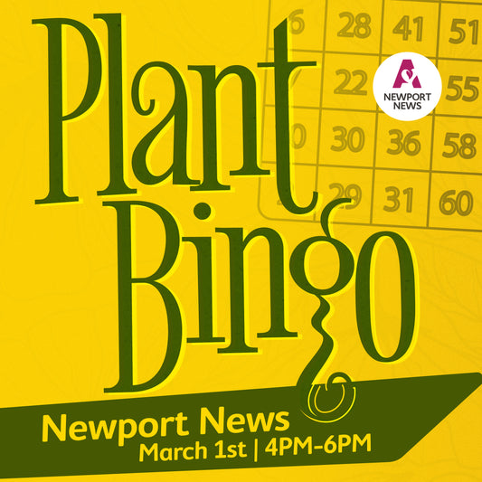 Plant Bingo at Sage Kitchen Newport News
