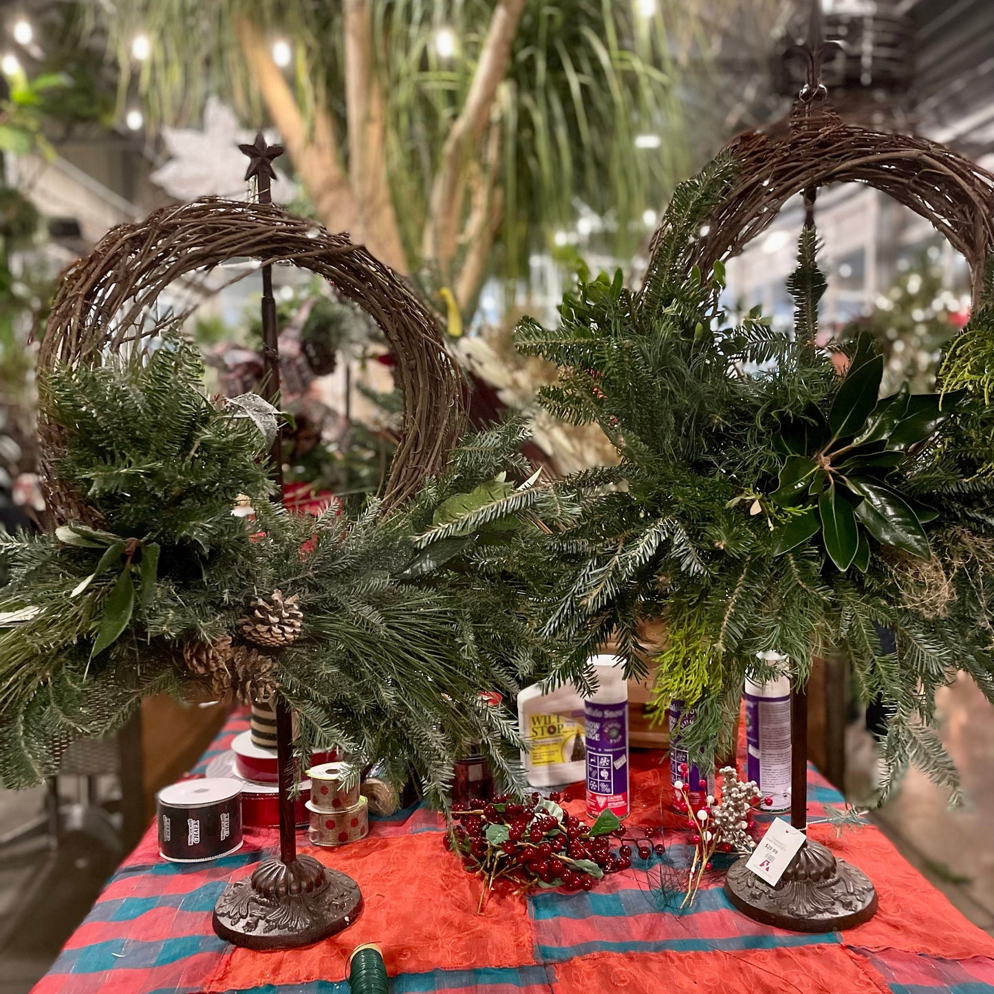 Live Wreath Making Workshop